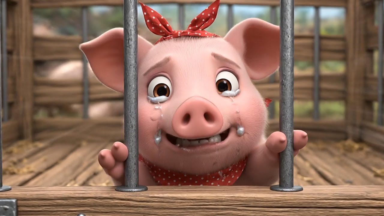 Thief in Farm Pig Old Mc Donald😱 | Every Animal Is Gone! 🐄 | Farm Life🎶