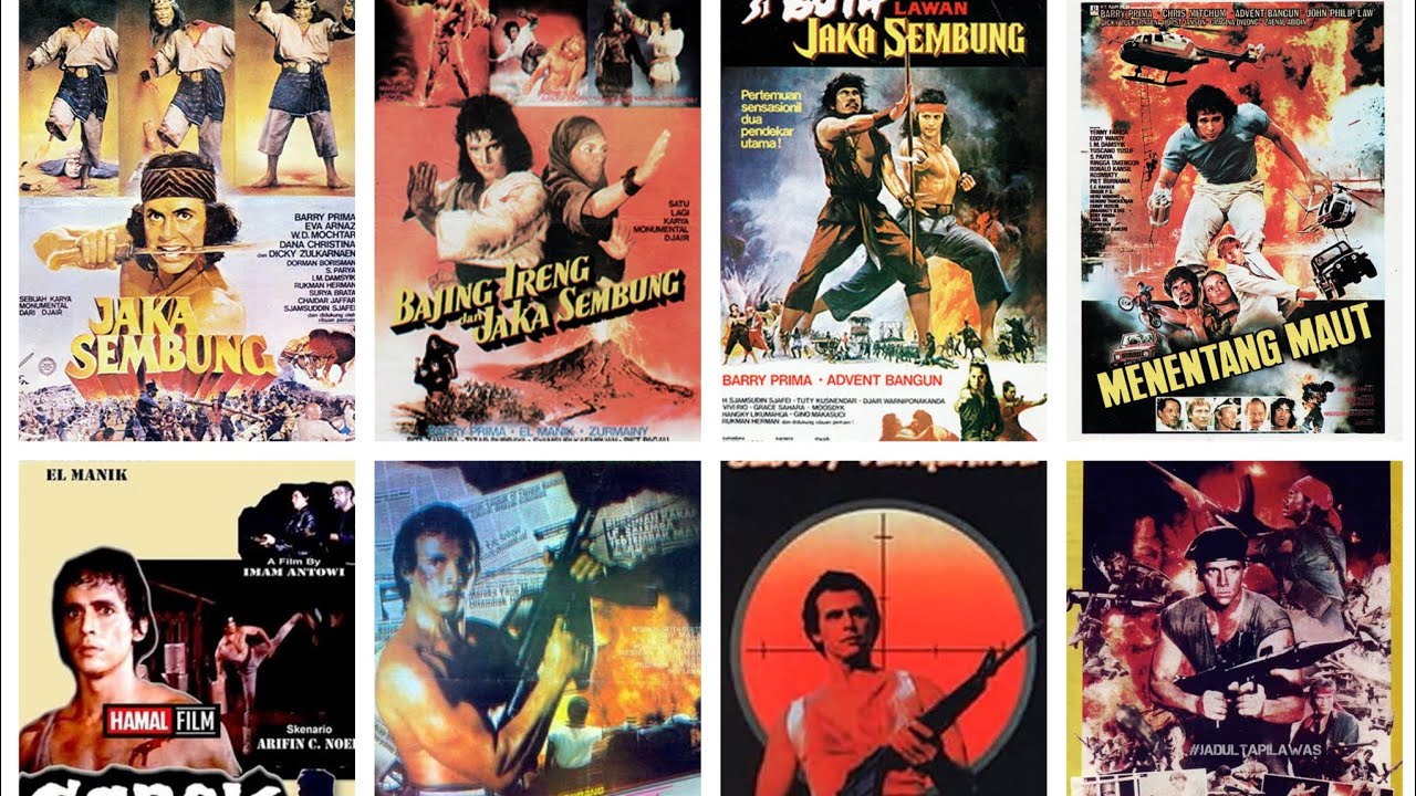 Barry Prima all movie list (1978-1999)