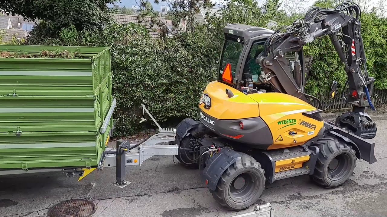 Mecalac Mobilbagger 7MWR - Doppelte Mobilität dank neuer Investitionen