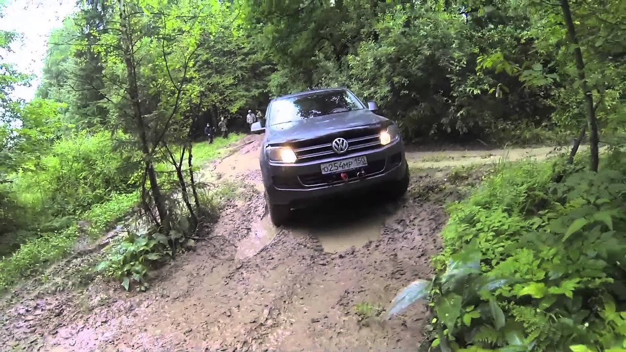 Offroad on VW Amarok in Russia