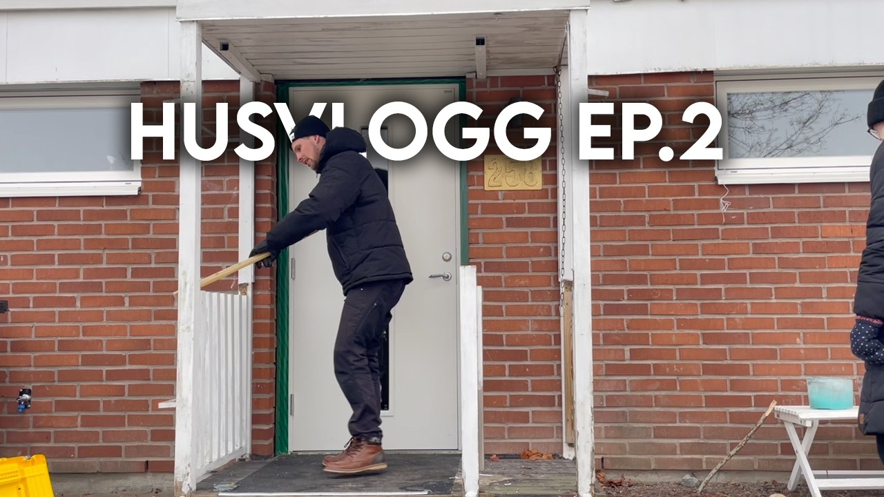 Vattenläcka i köket | Husvlogg ep 2