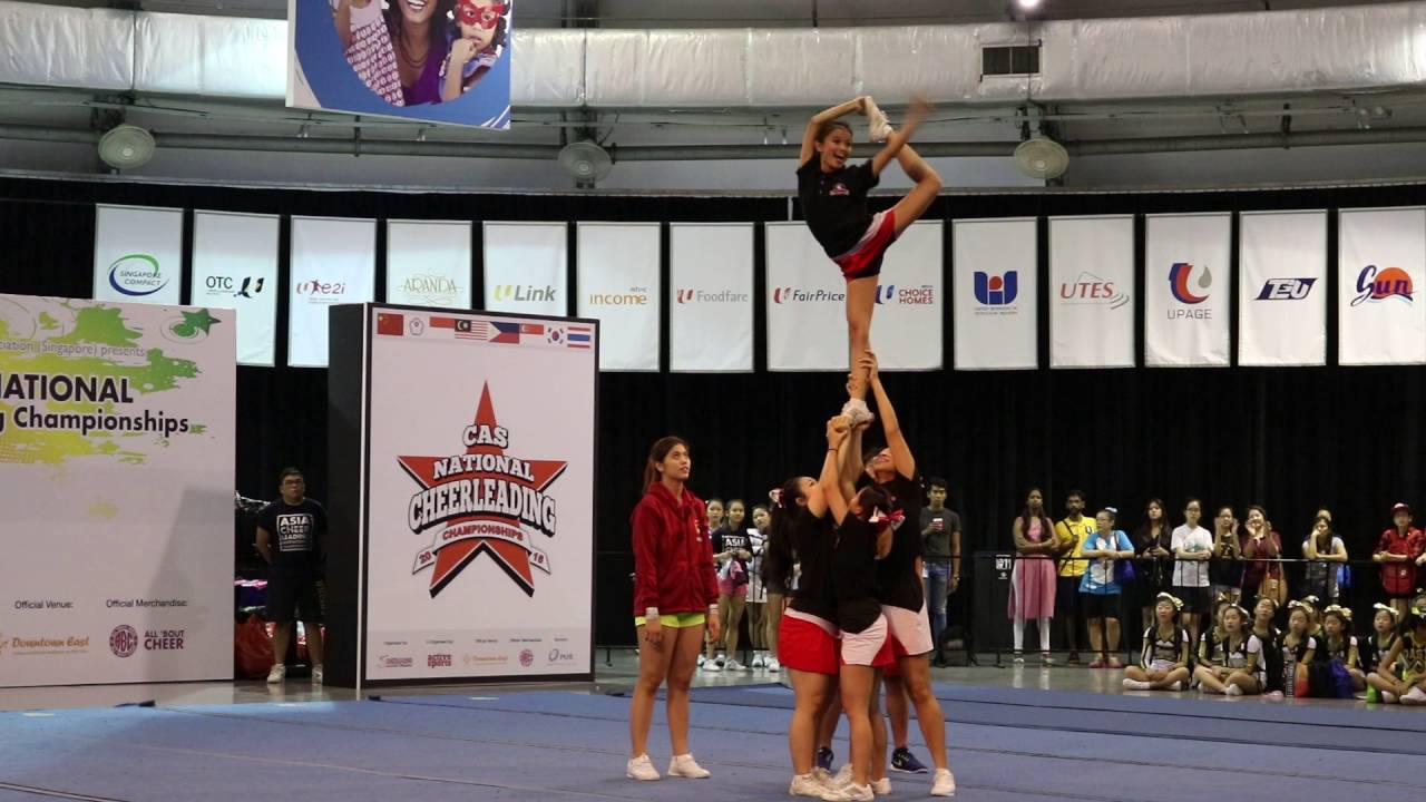 ACIC 2016 & CASNCC 2016 7 Group Stunt - All Girl Level 3 Warriorz A MAS [HD]