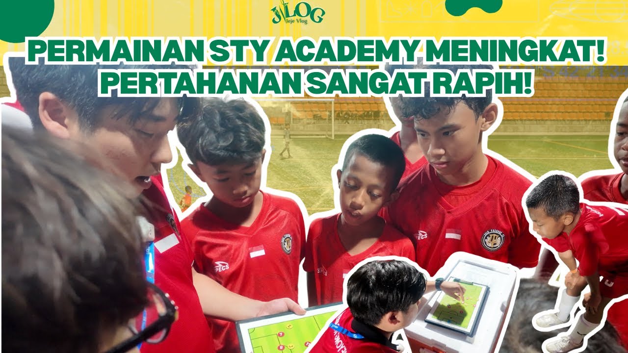 [STY ACADEMY JOURNEY] | Coach Na & Jeje semakin tegas! Permainan anak-anak langsung rapih🔥