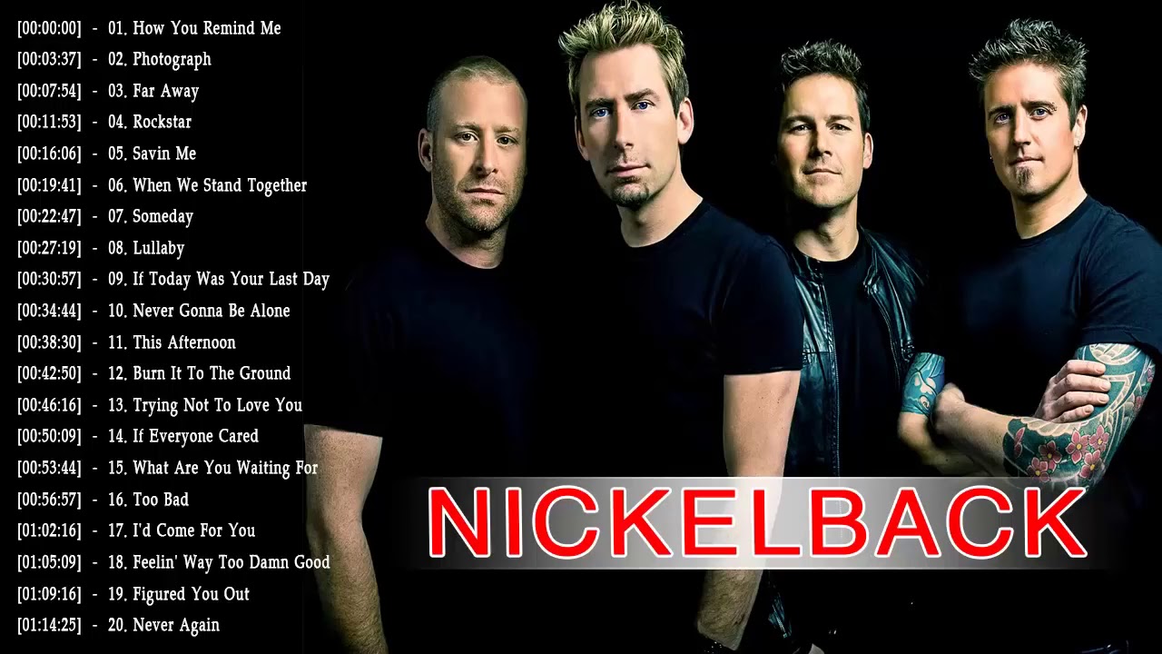 Nickelback Greatest Hits Full Album  - Nickelback Best Songs 2018
