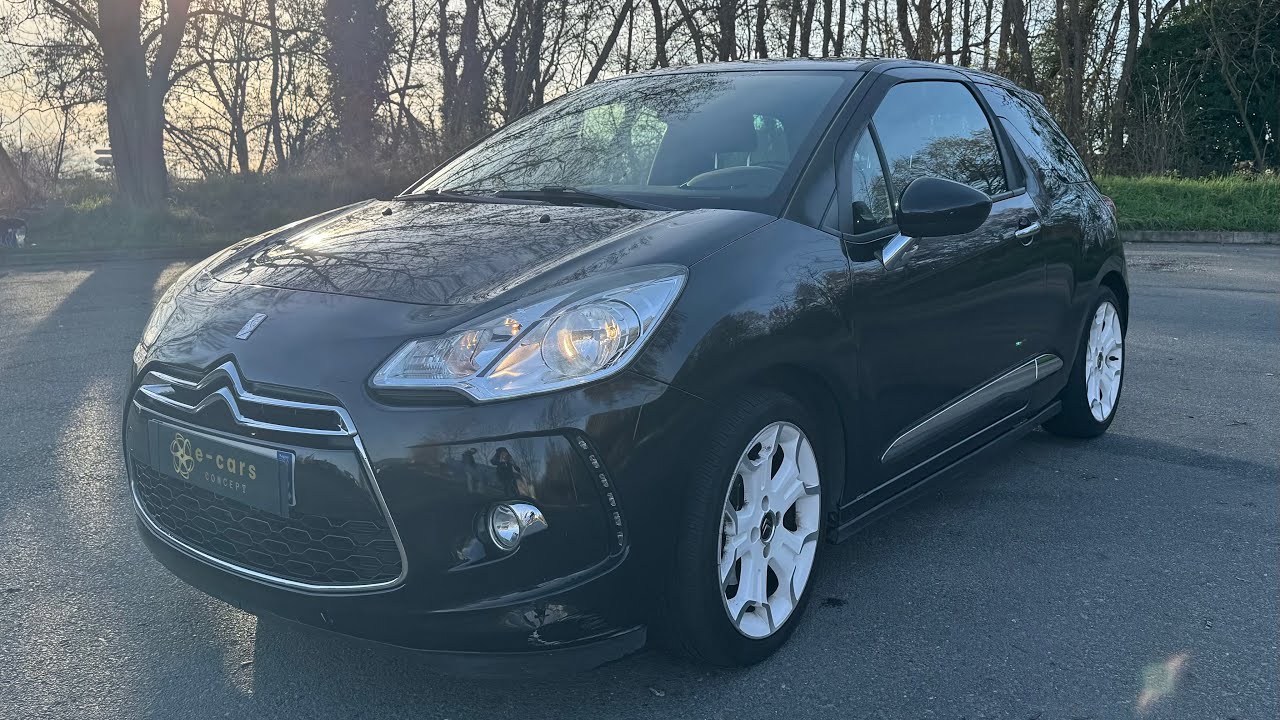 Présentation essai de ce super Citroen DS3 « SPORT CHIC » 1.6 THP Airdream 156CH￼
