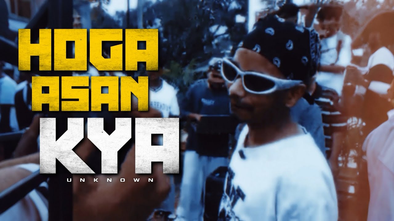 HOGA ASAN KYA | Hindi Rap | Emotional Motivational Rap Song | Official Lyrical Video