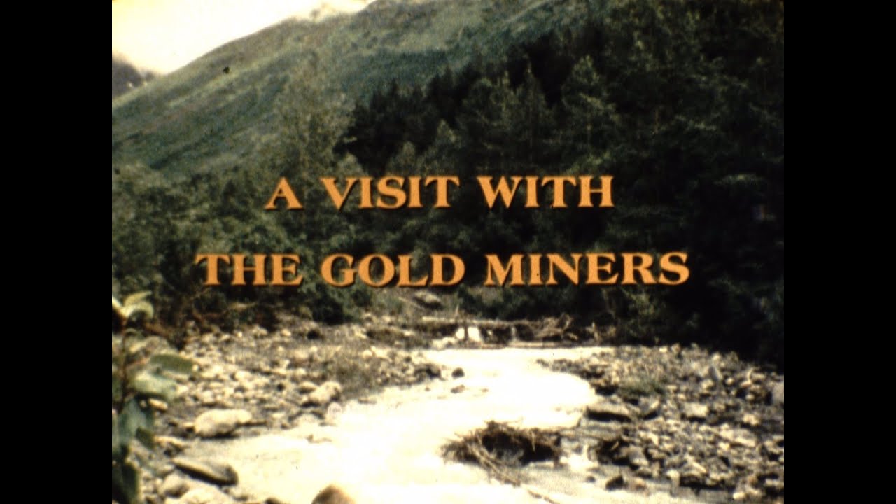 1983, A VISIT WITH THE GOLD MINERS, CROW CREEK MINE, ALASKA