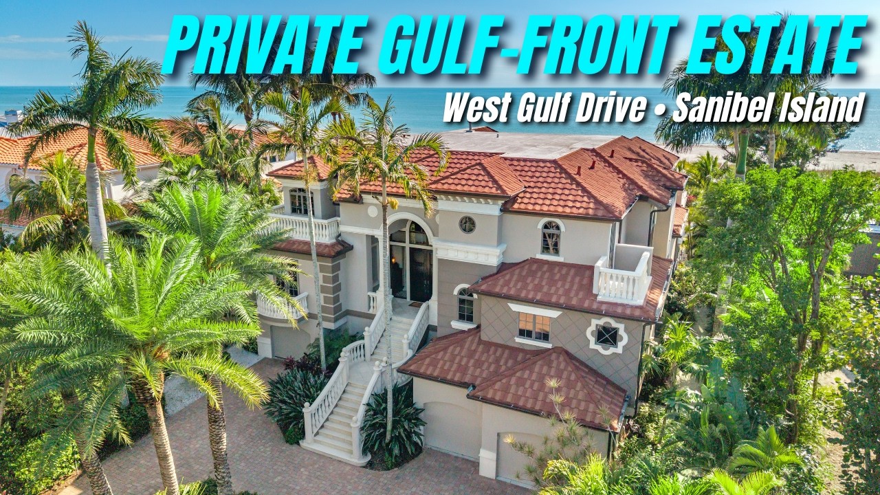 Sanibel Island Gulf-Front Estate | West Gulf Drive Luxury Beachfront Home