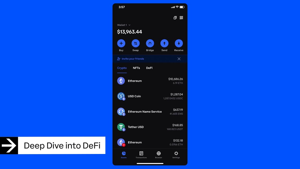Wallet Walkthrough: Getting Started with Coinbase Wallet&rsquo;s DeFi Features