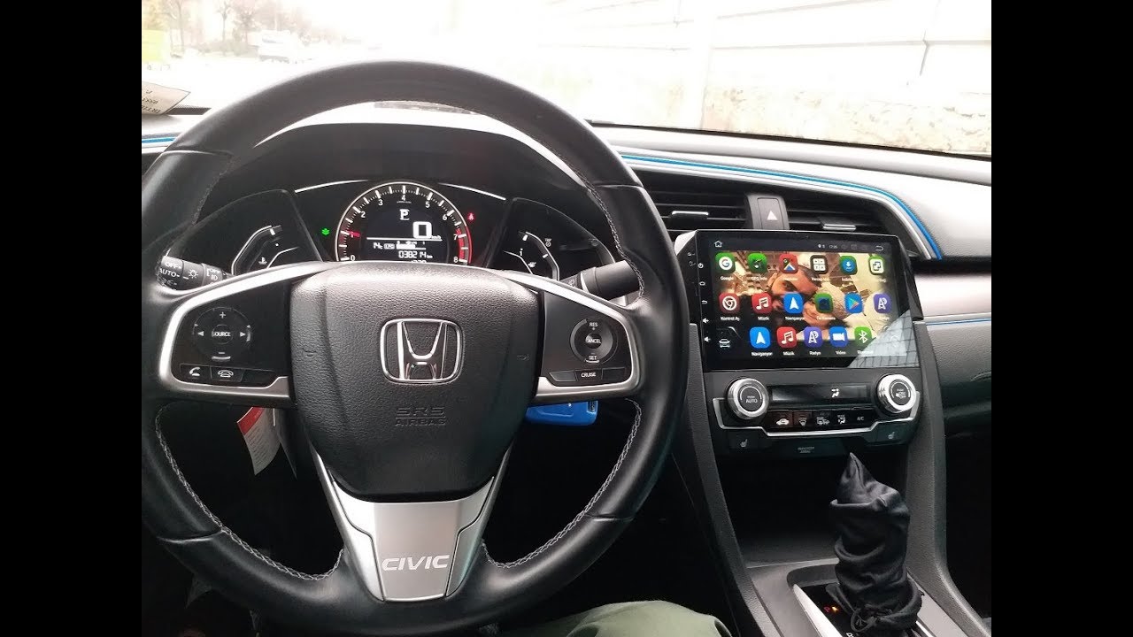 HONDA CİVİC CONVEX 9 inç MULTİMEDYA (Double Ekran) MONTAJI