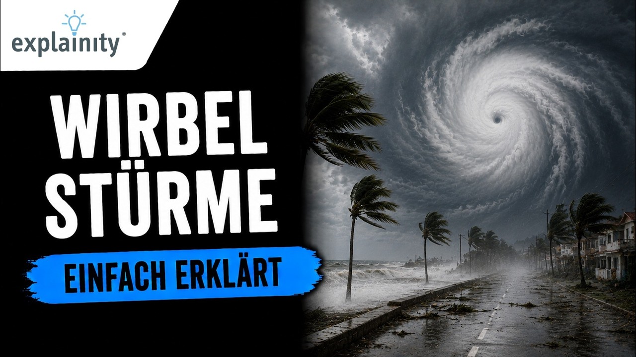 Wirbelstürme einfach erklärt (explainity® Erklärvideo)
