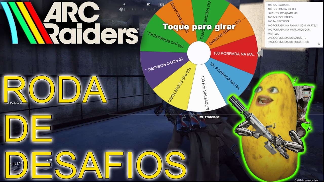 ARC Raiders - A BATATA - RODA DE DESAFIOS - RESENHA BORA!