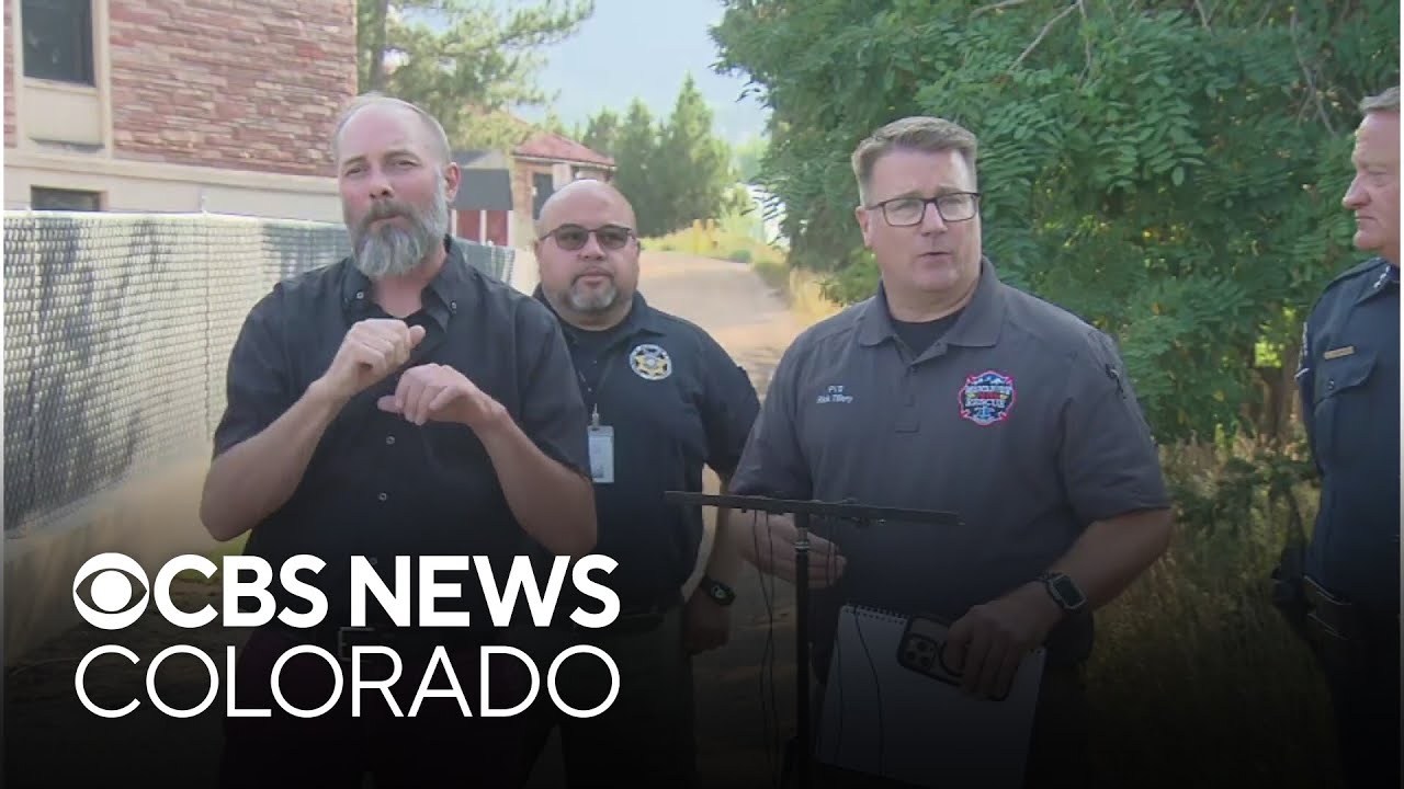 Lakeshore Fire managers hold news conference about destructive new Colorado wildfire