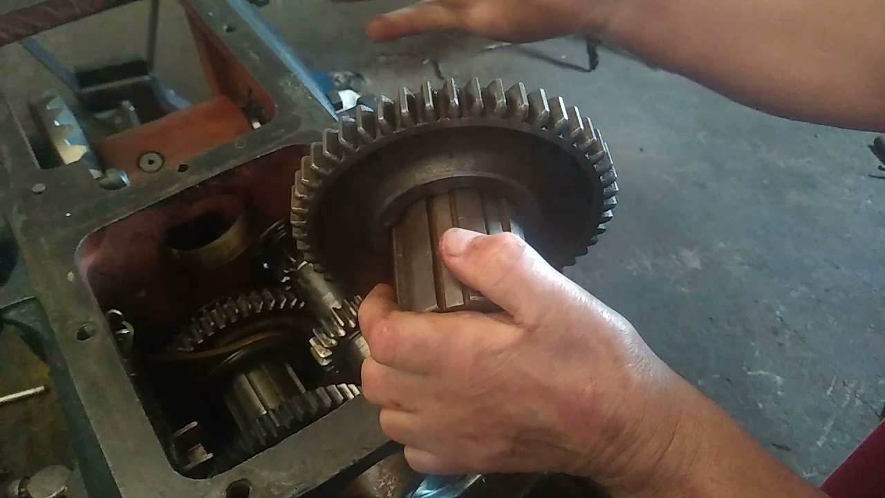 Trator Valmet | Adaptação pinhão e coroa