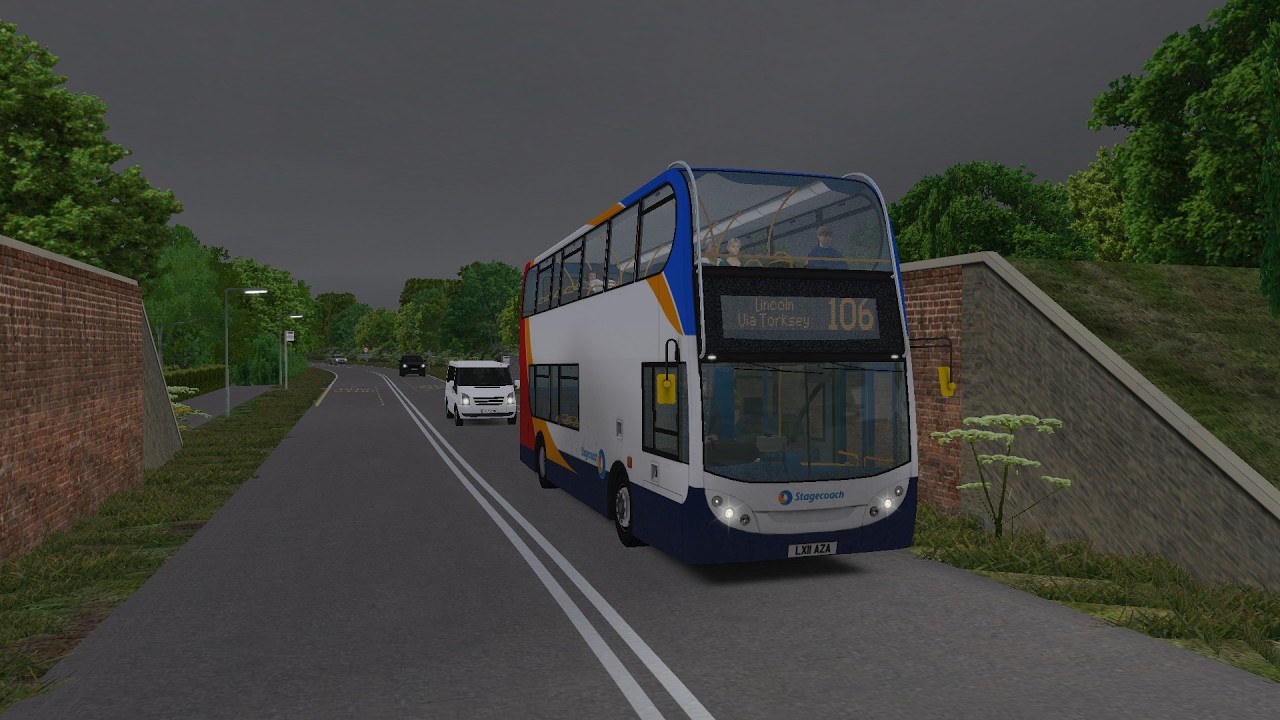 Omsi 2 Lincolnshire V4, Route: 106, to Lincoln