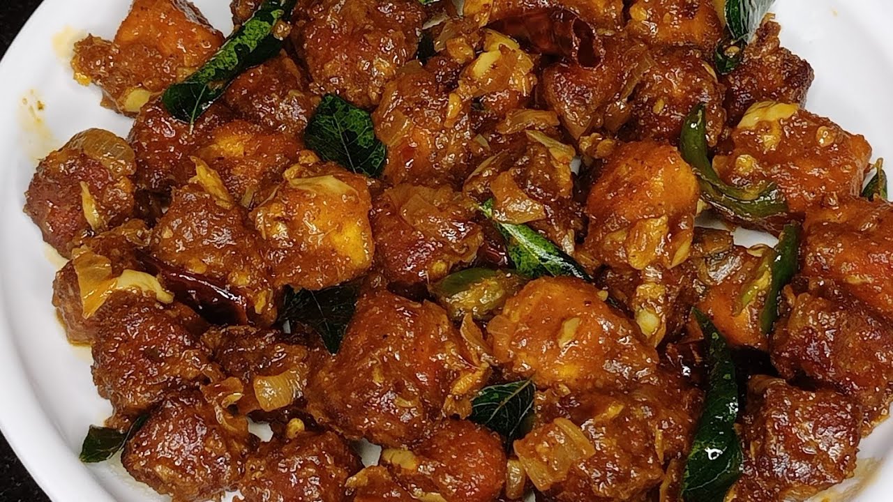 పనీర్65 తయారీ విధానం 😋paneer65 recipe 