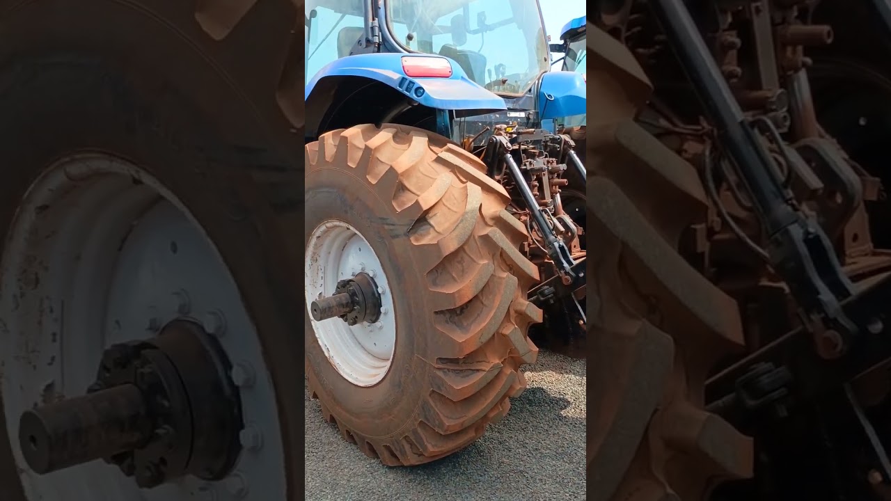Lote 86 - Leil&atilde;o de TRATOR DE PNEUS NEW HOLLAND T7 240 4x4