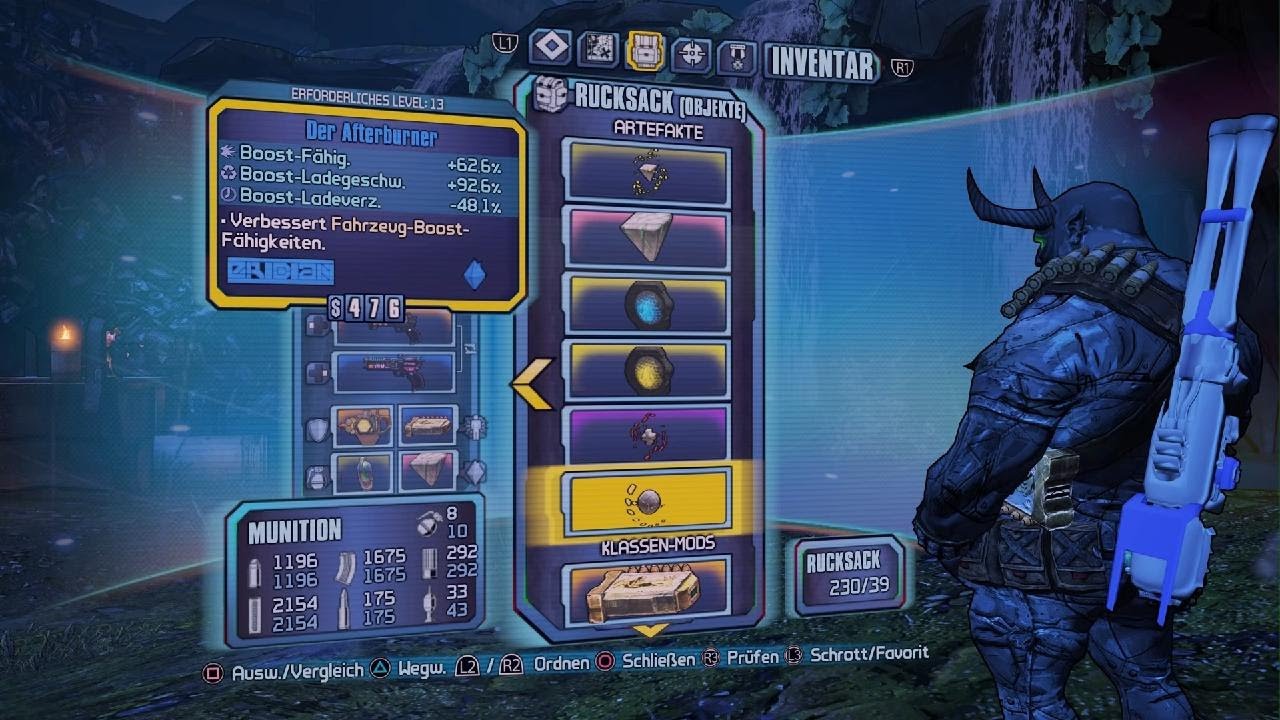 Bl2 Inventar