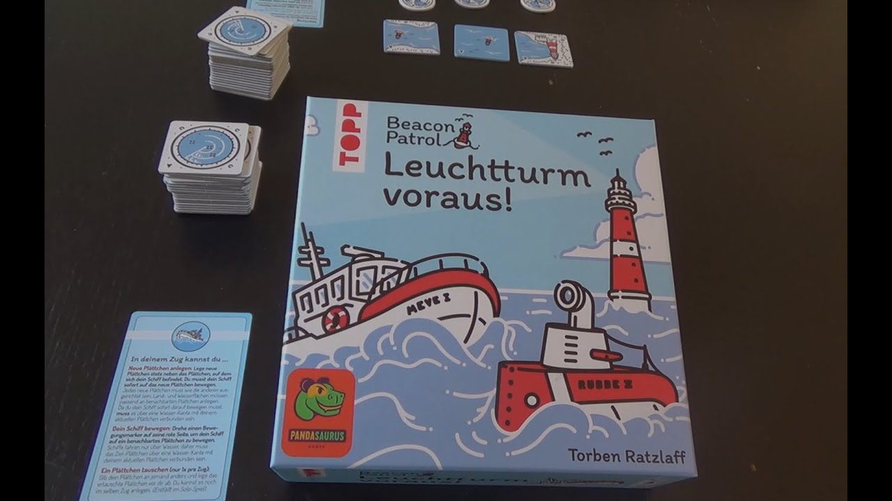 Leuchtturm voraus! (Beacon Patrol) - Brettspieltest