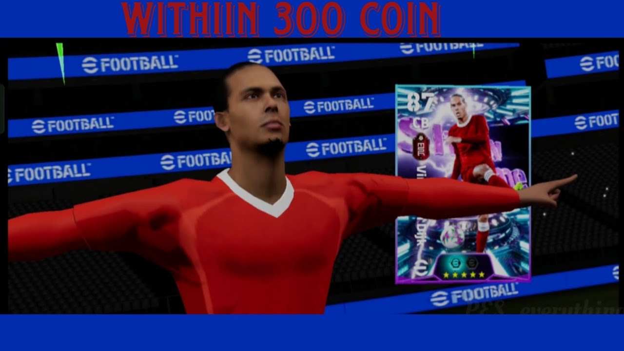 We got Van Dijk within 300 coin 😲🫨 ‼️ #efootball #pes #vandijk #viral #viralvideo #packopenning