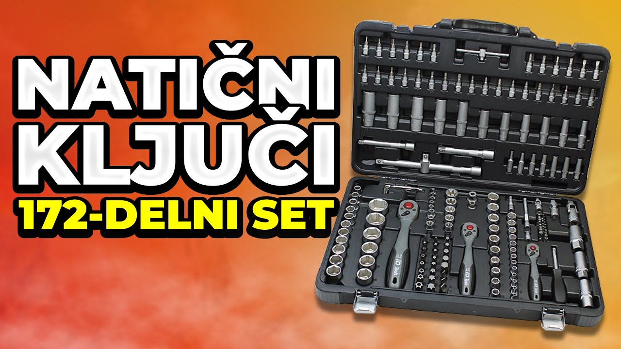 Natični Ključi 172-delni set