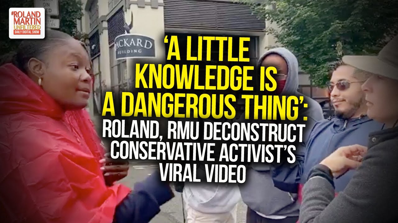 A Little Knowledge Is A Dangerous Thing: Roland, RMU Deconstruct Conservative Activist's Viral Video