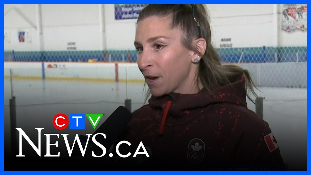 Ivanie Blondin returns to Ottawa with Olympic medals