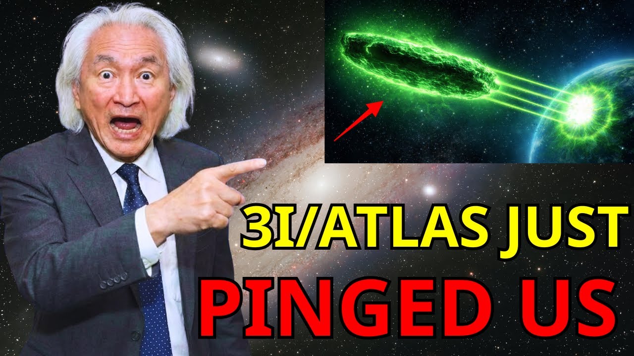 3IATLAS Just Produced a Signal Like Pattern — Coincidence or PhysicsㅣMichio Kaku