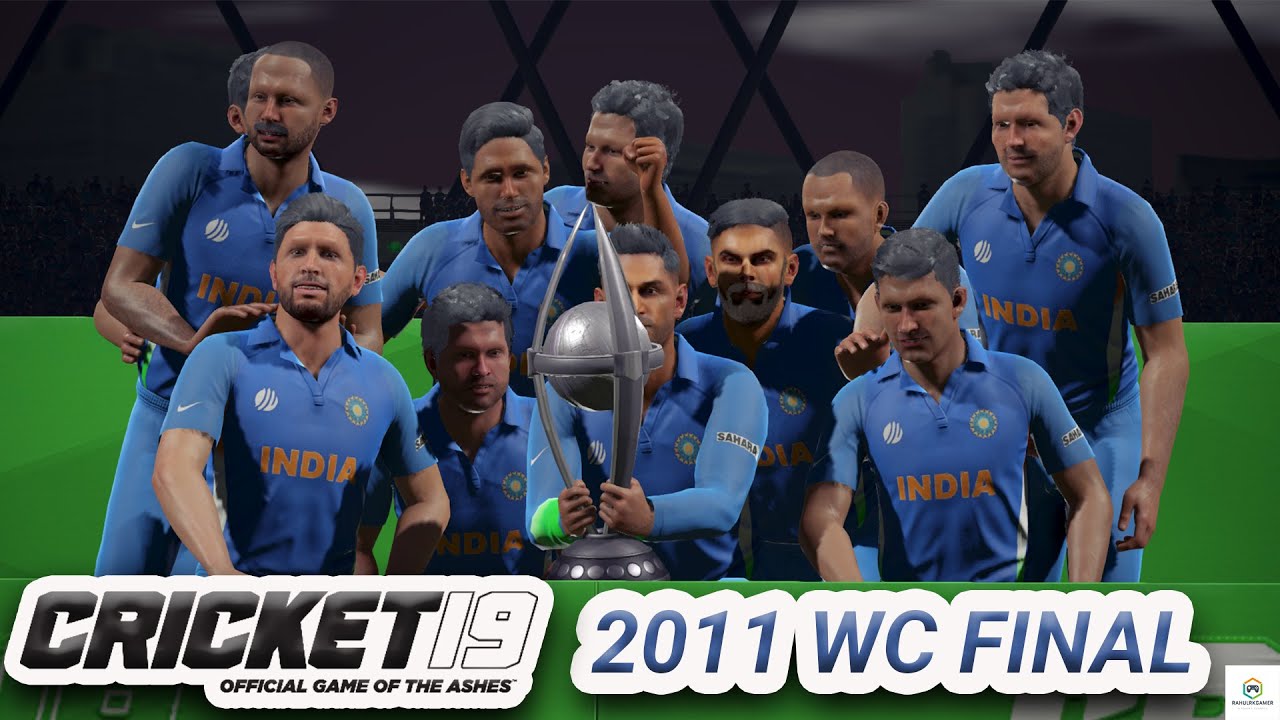 2011 World Cup Final India vs Sri Lanka Highlights | Cricket 19 Gameplay