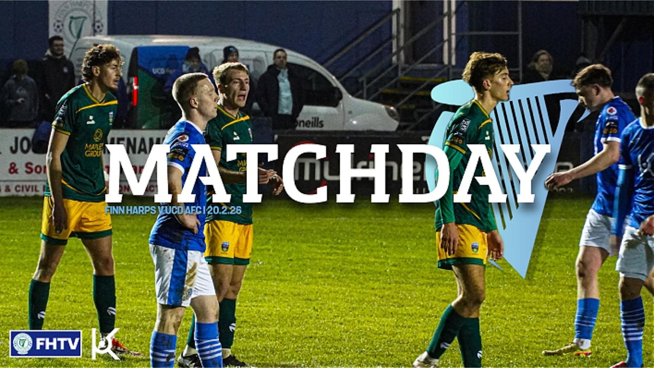 BACK IN ACTION 💪 | Finn Harps 2-1 UCD | Matchday