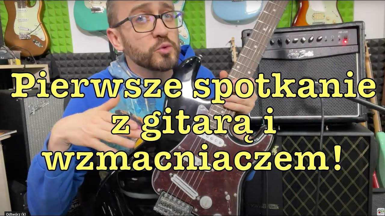 O co w tym chodzi? Ogarniamy gitarę i wzmacniacz na początek!!!