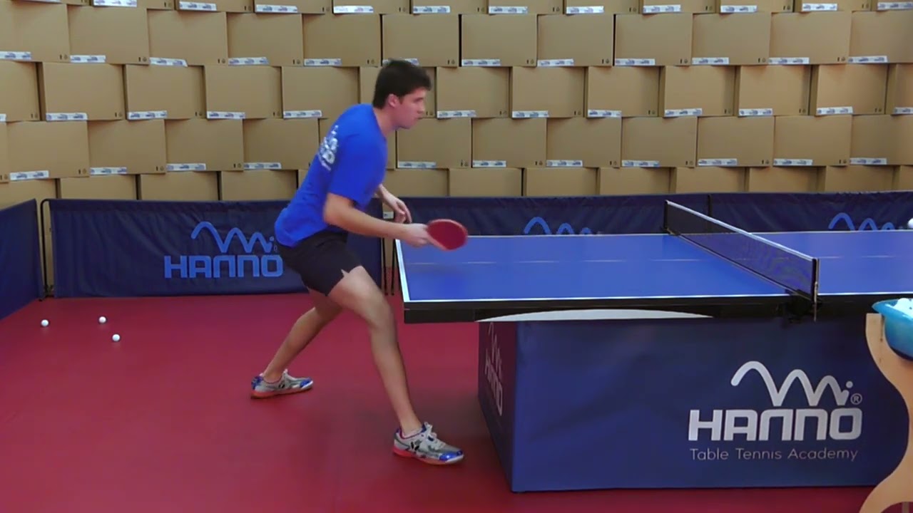 Vorhand Rückschläge Part 1 - Hanno Table Tennis Academy