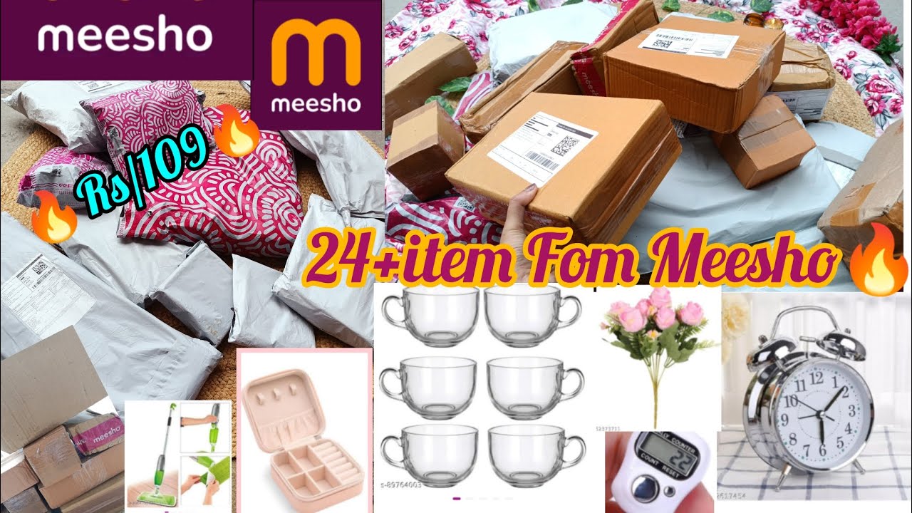 24+meesho products rs75 home decor kitchen utility jwellery makeup meesho random products haul