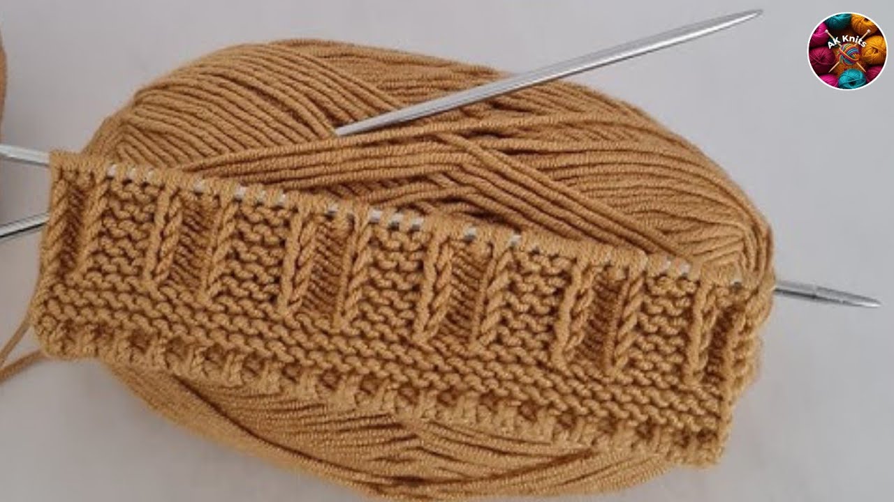 सिर्फ दो फंदों की स्वेटर डिजाइन #easy knitting patterns #knittingdesign #knittingpatterns #knitting 