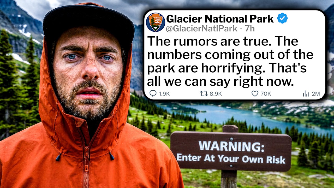 STAY OUT of Glacier National Park. It's Reaching Crisis Level.
