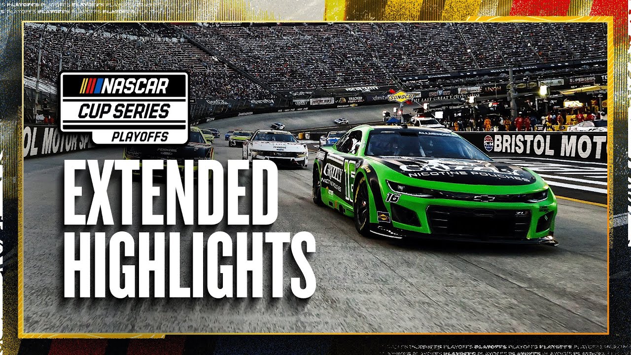 Bristol Delivers Playoff Fireworks | 2025 NASCAR Cup Series Extended Highlights
