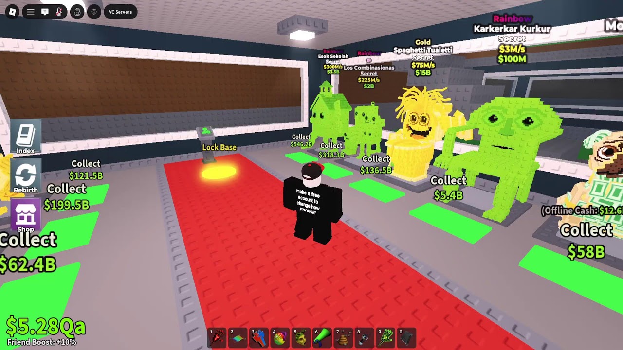 Steal A Brainrot PVP #stealabrainrot #roblox #live