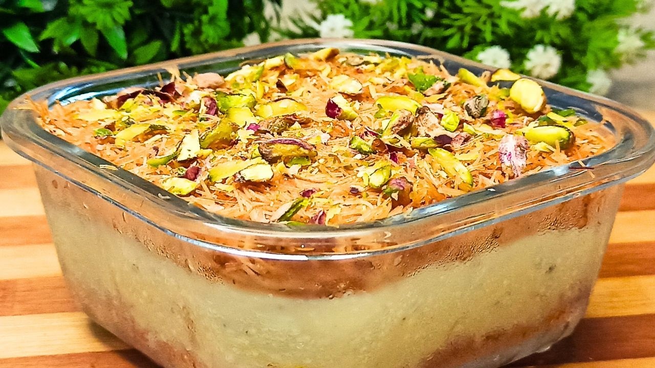 इस ईद पर बनाये इंडियन स्टाइल में कुनाफ़ा डिजर्ट || RAMZAN SPECIAL || PARVEEN KI RASOI ||