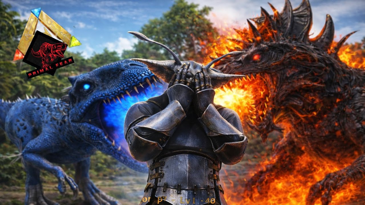 Chaos taming in Ark primal fear grind for the challange