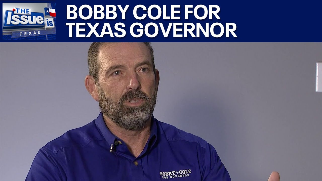 Bobby Cole running for Texas Governor
