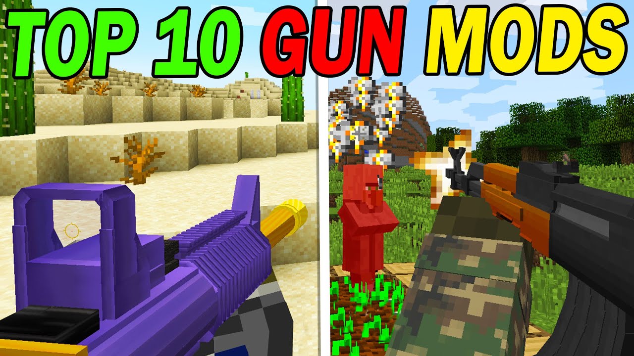 Top 10 Minecraft Gun Mods