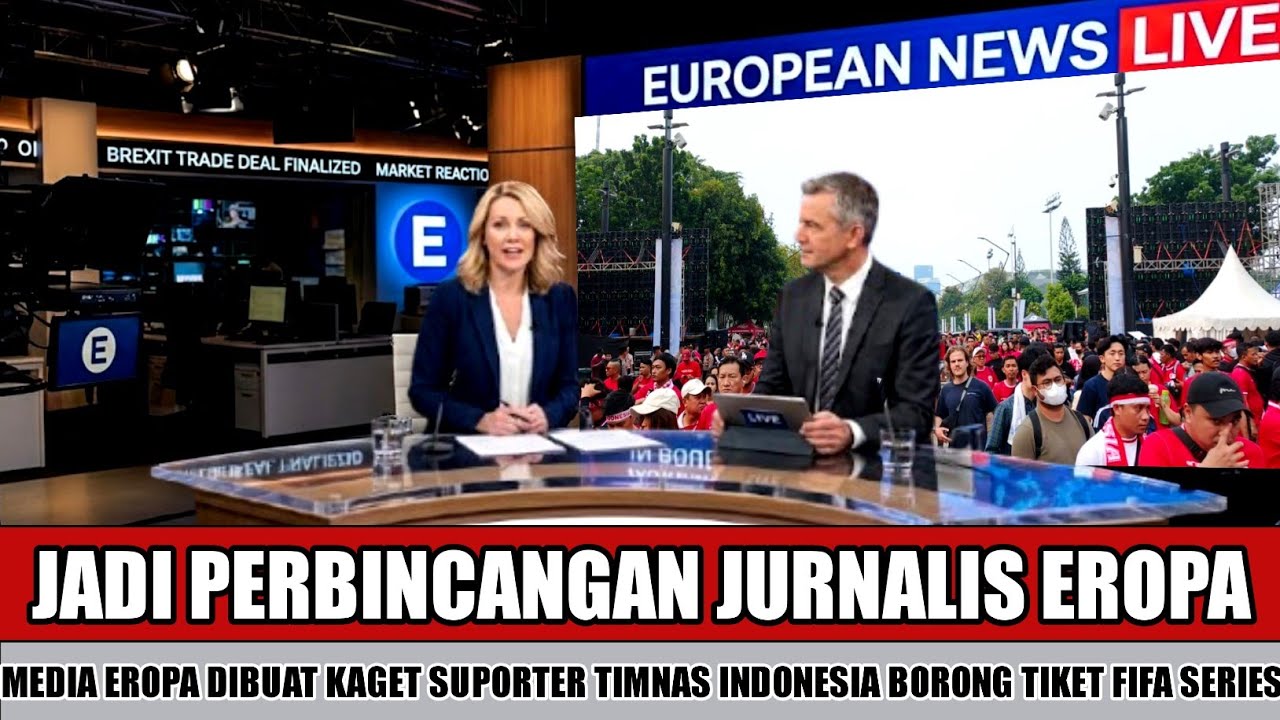 TRENDING DIMEDIA EROPA~JURNALIS BENUA BIRU DIBUAT KAGUM TIKET FIFA SERIES LUDES DIBORONG FANS TIMNAS