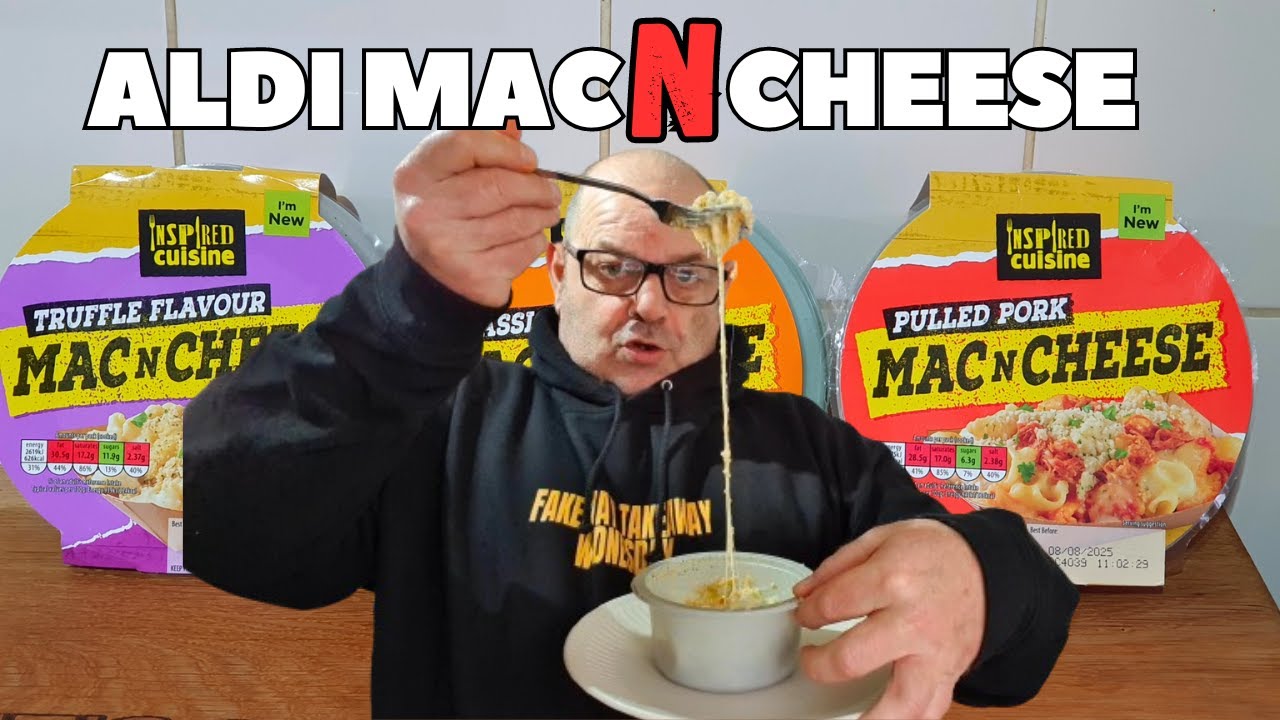 New From Aldi - Mac N Cheese Truffle | Pulled Pork | Classic
