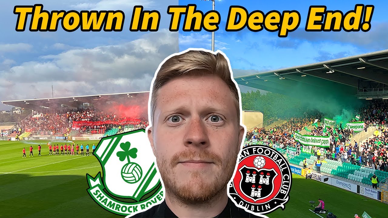 🇮🇪🧨 MY FIRST IRISH GAME WAS THE DUBLIN DERBY!!! Shamrock Rovers v Bohemians