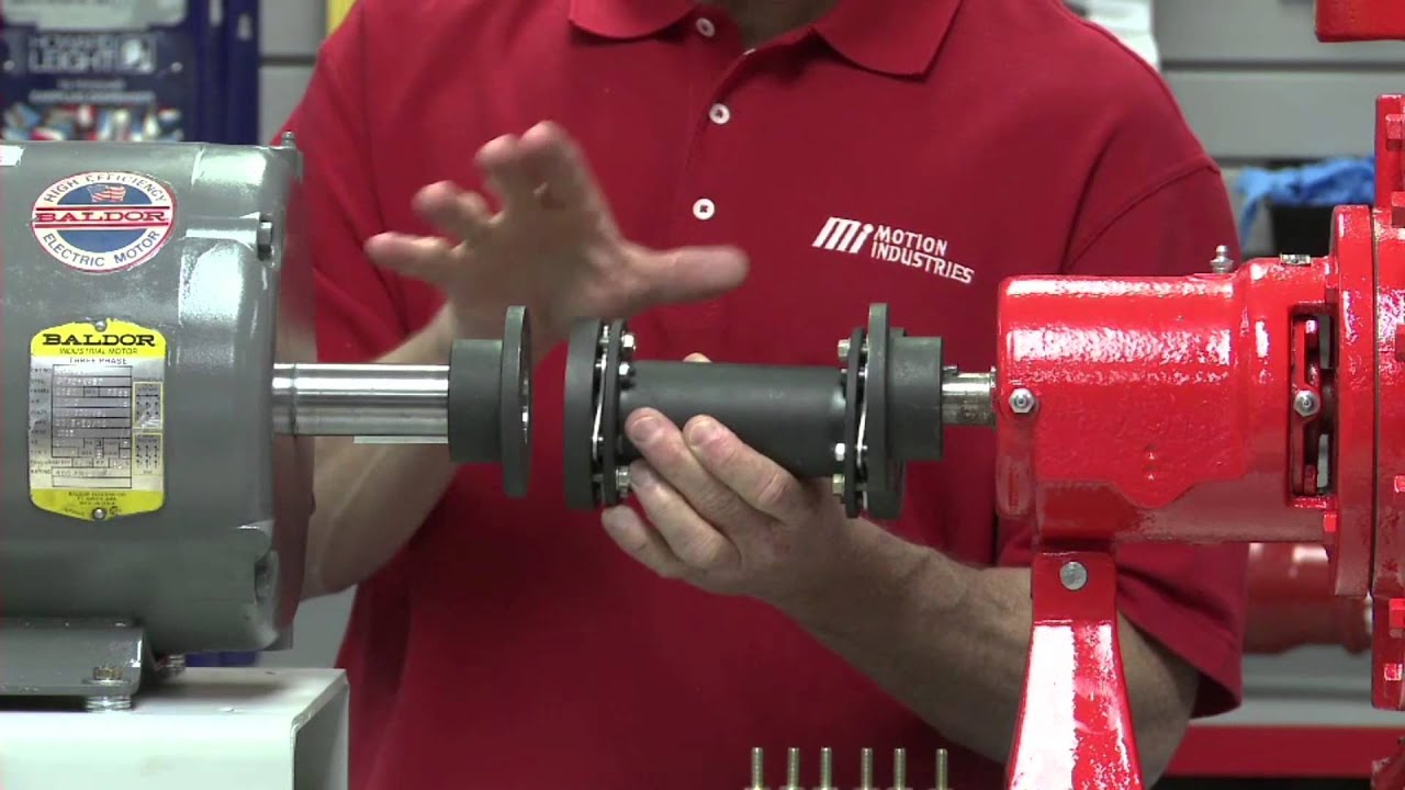 MiHow2 - Rexnord - Thomas XTSR71 Adapter Series Disc Coupling Spacer Installation