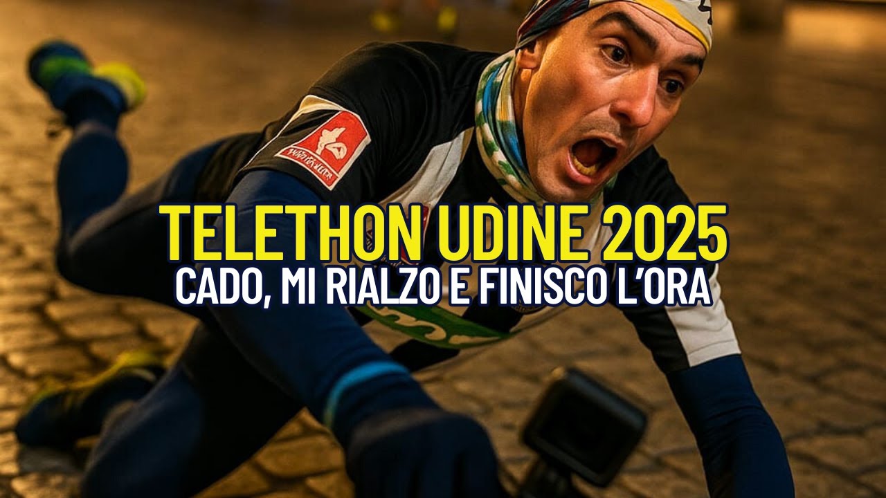 Telethon Udine 2025: 1 ora di corsa, una caduta e zero scuse!