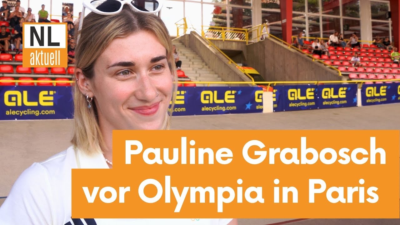 Cottbus | Pauline Grabosch vor Olympia in Paris, Verabschiedung im Lausitz Velodrom