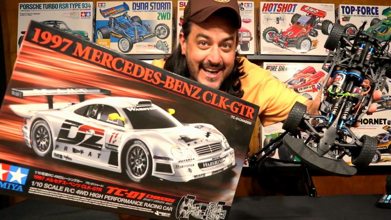 Tamiya's most unpopular chassis?? - Unboxing the Mercedes-Benz CLK-GTR 58731