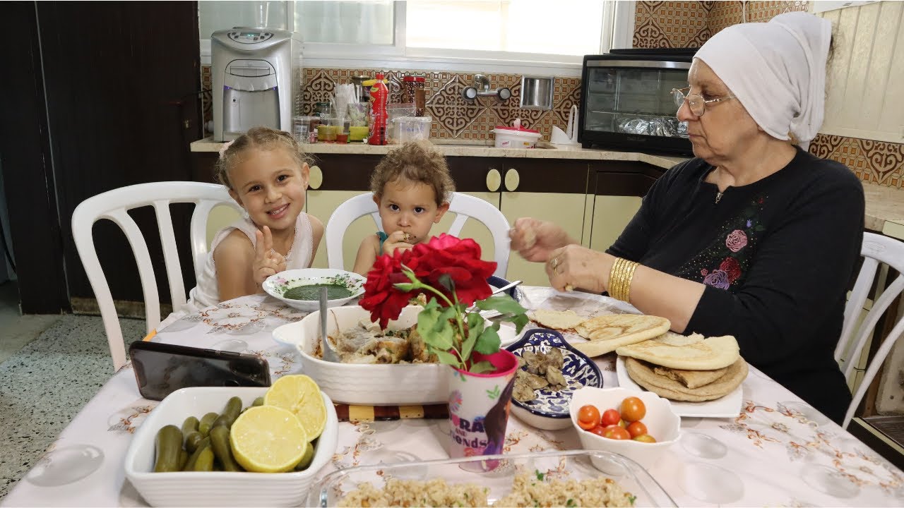 Растительный обед от Арабской Хозяйки|" ТУШЕНАЯ БАМИЯ С РИСОМ"
