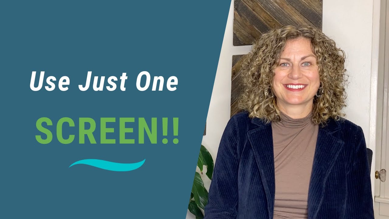 Use Just One Screen in Your Job Interviews!
